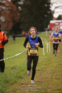 Marie Farès, 11e du cross court féminin, 1re junior