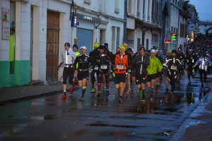Le départ du 30 km du trail des Coursières