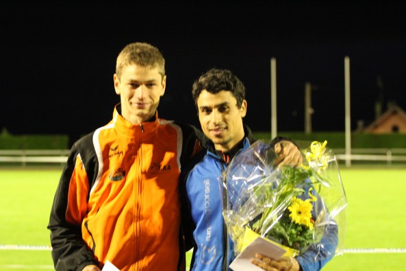 Les demi-fondeurs de l'Entente Athlétique de l'Arve sur le podium