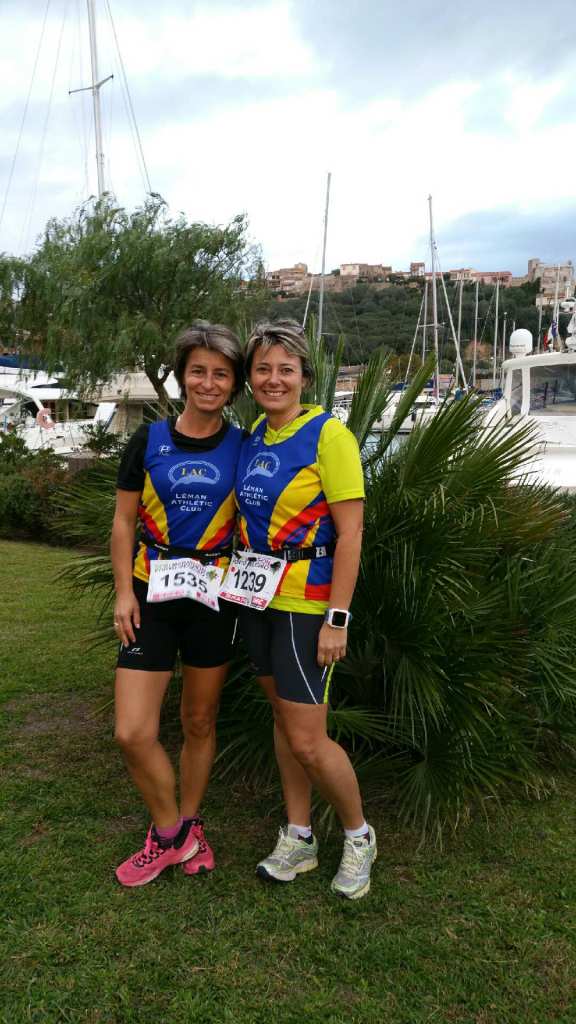 Valérie Magin et Anne Lebrun en Corse