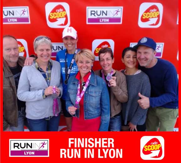 Même si Sébastien n'est pas sur la photo, nous sommes toujours sept...